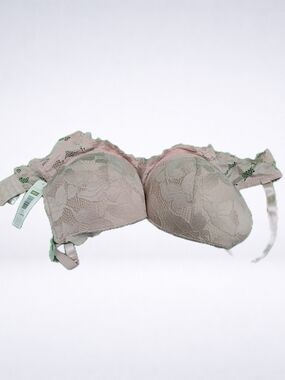 Adrienne Vittadini Lace Push-Up Bra in Light Blush - New With Tags